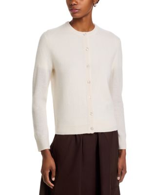 C by Bloomingdale's Cashmere - 100% Cashmere Crewneck Cardigan Sweater - Exclusive