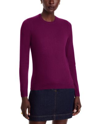 100% Cashmere Crewneck Sweater - Exclusive 