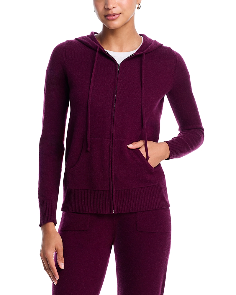 C By Bloomingdale's Cashmere Zip Hoodie - Exclusive