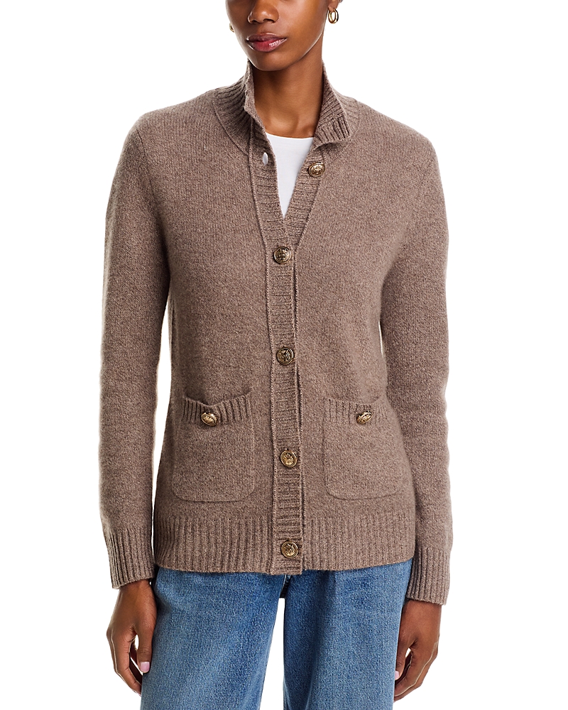 C By Bloomingdale's Cashmere Rib Knit Cardigan - Exclusive