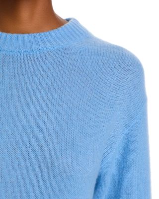 100% Cashmere Boxy Crewneck Sweater - Exclusive