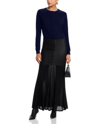 100% Cashmere Crewneck Cardigan - Exclusive