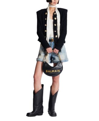  1945 Soft Moon crinkled calfskin leather bag