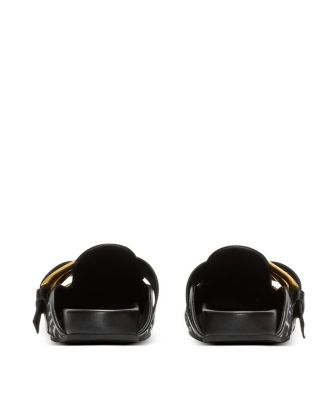 Women's Anthem Mules in Jacquard Canvas with PB Monogram