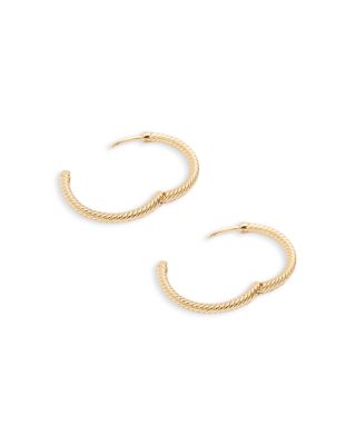 Rope Chain Hoop Earrings