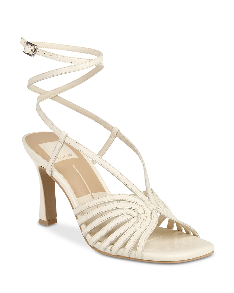 Dolce Vita Women's Nivana Strappy Two-piece Ankle-wrap Dress Sandals