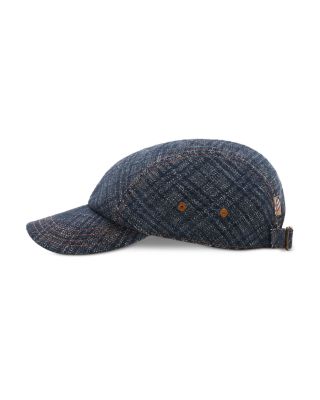 Denim Check Cap
