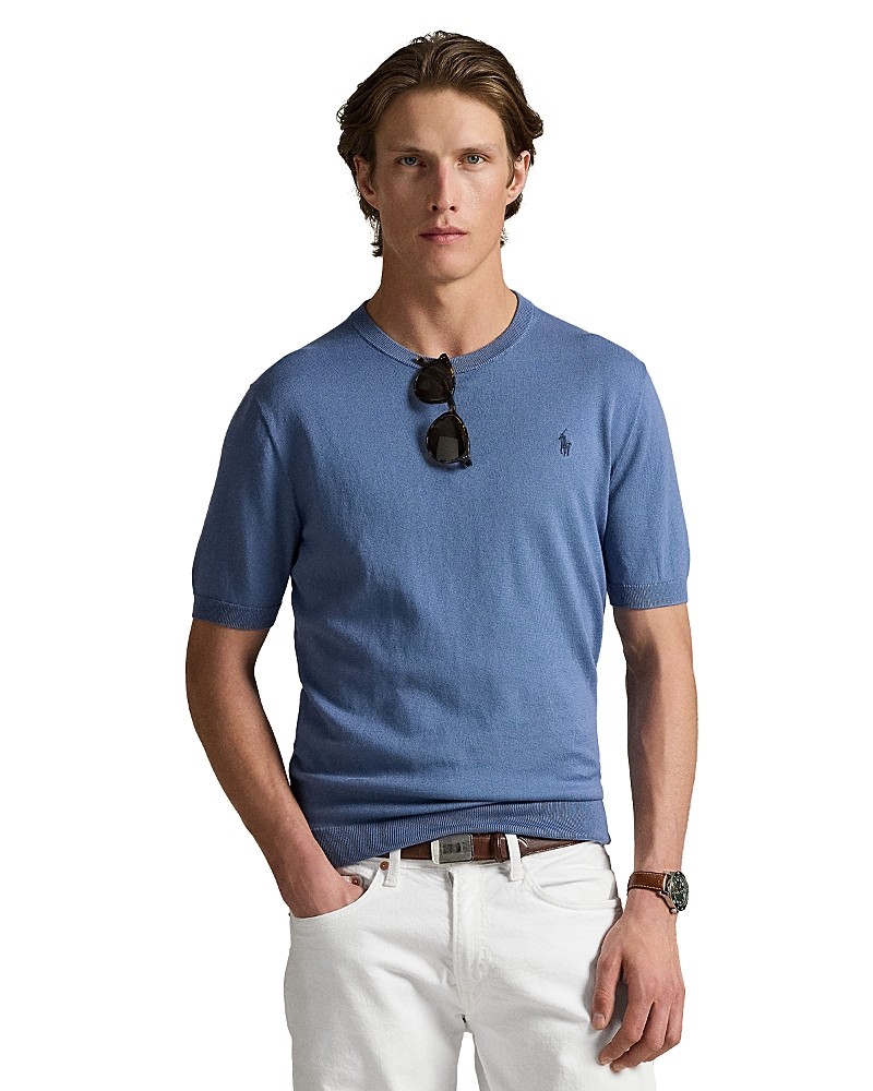 Polo Ralph Lauren Cotton Crewneck Short Sleeve Sweater