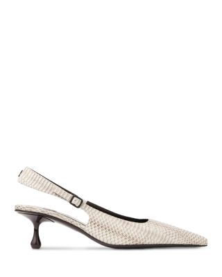 Women's Amel Printed Slingback Pumps