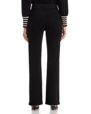 The Arrow High Rise Bootcut Jeans in Black