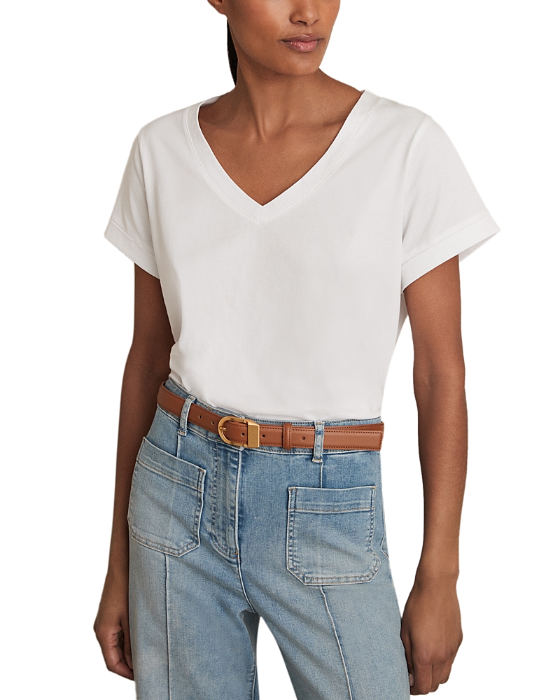 Reiss Luna V Neck Tee
