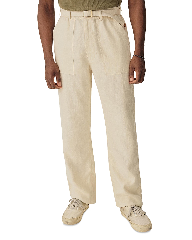 BUCK MASON LINEN CLASSIC FIT PANTS