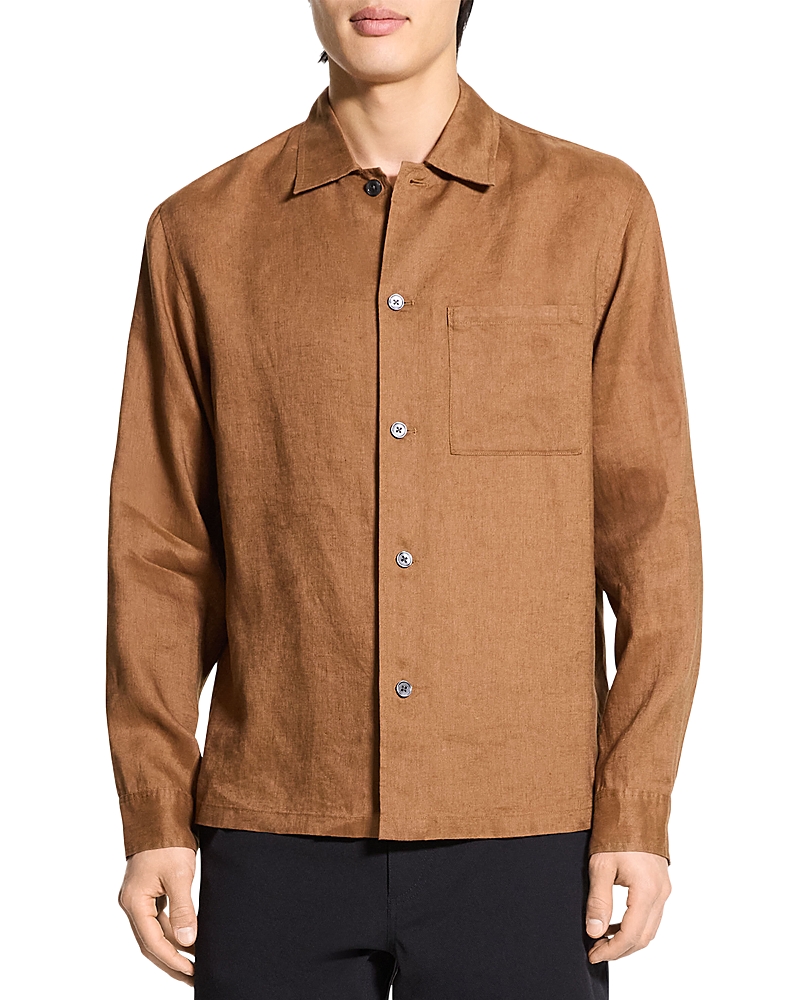 Theory Light Shirt in Relaxed Linen