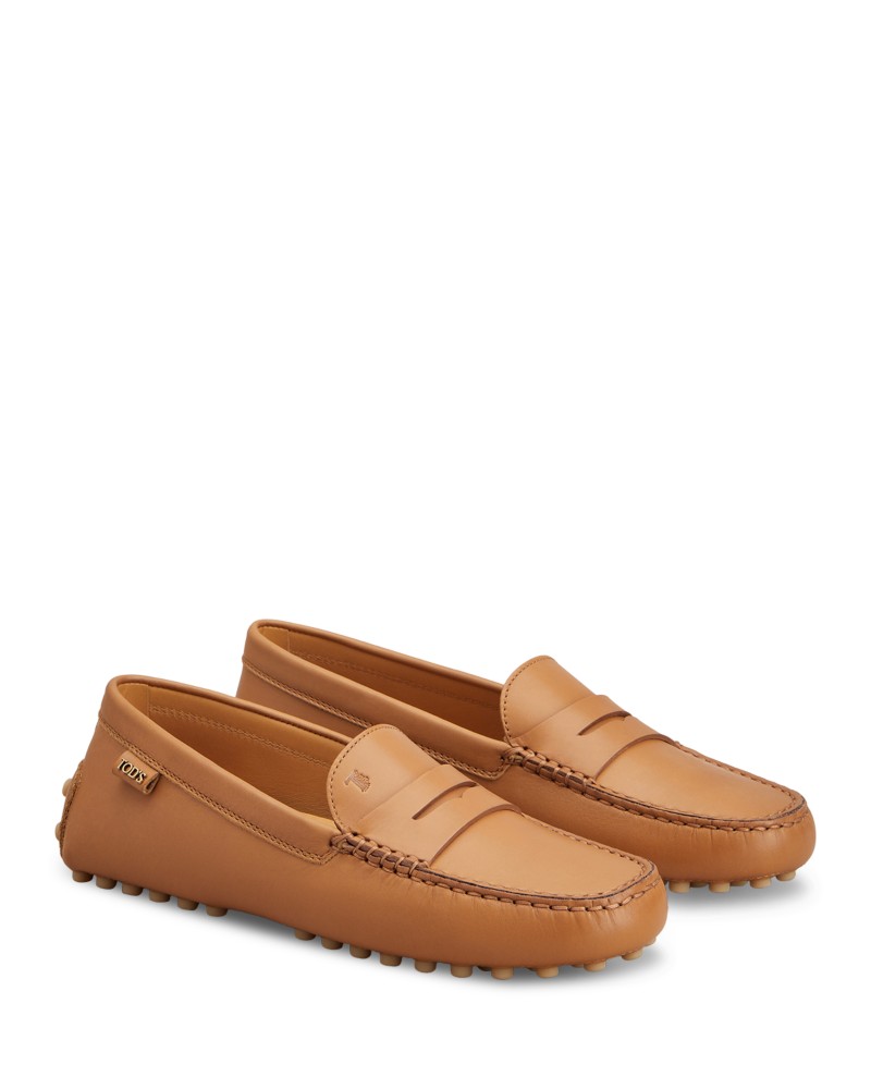 Tod's Women's Loafer Flats in Light Beige
