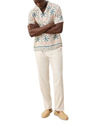 Regular Fit Print Camp Shirt