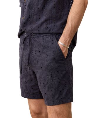 Archive Regular Fit Eyelet 6" Shorts  