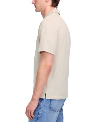 Johnny Collar Polo in Heavyweight Mesh