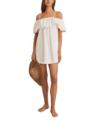 Lucia Flounced Mini Dress