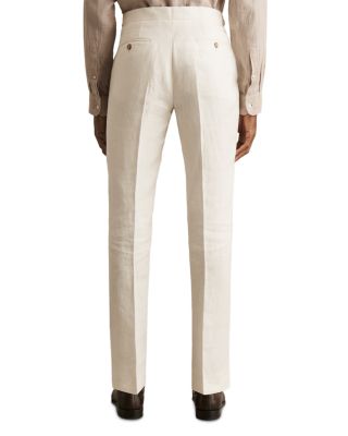 Park Linen Slim Fit Trousers
