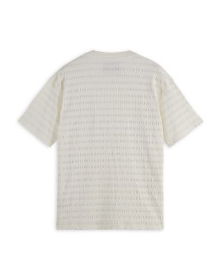 Relaxed Fit Tonal Stripe Pocket Tee  