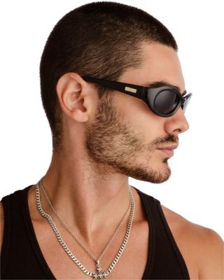 Nightcrawler Oval Sunglasses, 55mm