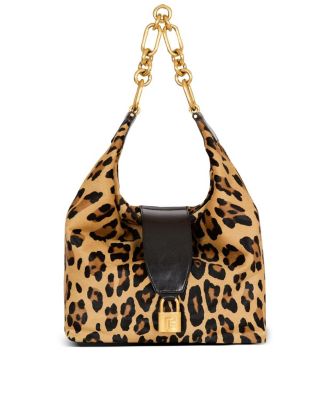  Sync Hobo leopard print leather bag