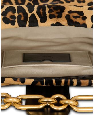  Sync Hobo leopard print leather bag