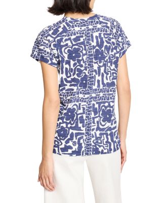 Floret Blues Crewneck Tee