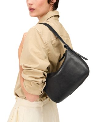 Fleurine Leather Shoulder Bag