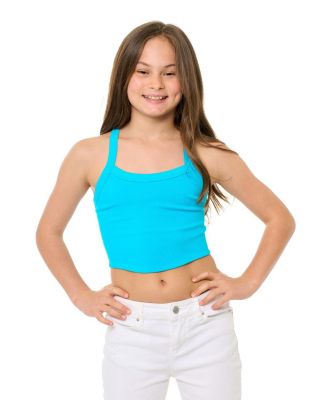  Malibu Sugar Girls' Racerback Cami Top - Big Kid