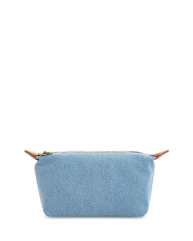 Stoney Clover Lane Denim Pouchette In Blue