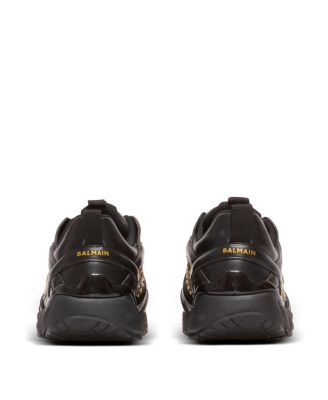  Men's Cosmic Dust Glazed Leather Trainers