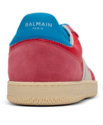  Men's Swan Suede and Nylon Trainers