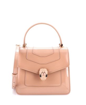 Pre-Owned Bvlgari - Serpenti Top Handle Bag Patent