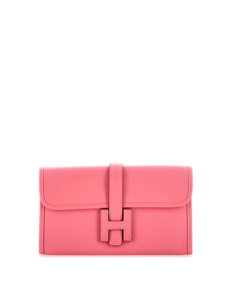 PRE-OWNED HERMES PRE-OWNED HERMES JIGE DUO CLUTCH SWIFT