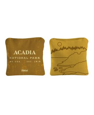 6x6 Acadia National Park Durasuede + Turbo Polyglide Pilot Versacraft Cornhole Bags