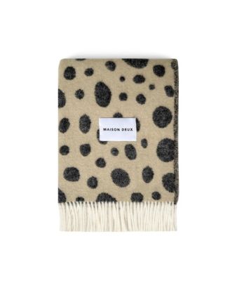 Maison Deux - Cheetah 4.25' L x 6.5' W Blanket