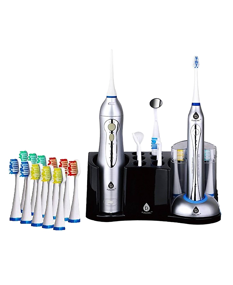 Pursonic Rechargeable Electric Toothbrush And Rechargeable Water Flosser In Multi