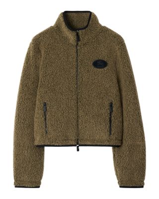 Cropped Fleece Jacket