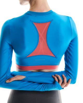 Train Long Sleeve Crop Top