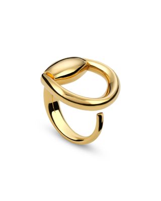 18K Yellow Gold Horsebit Ring