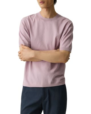 Relaxed Fit Short Sleeve Sweater  