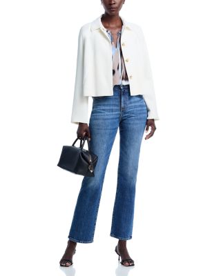 Belanya Wavy Print Top