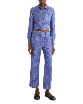 Printed Denim Jacket 