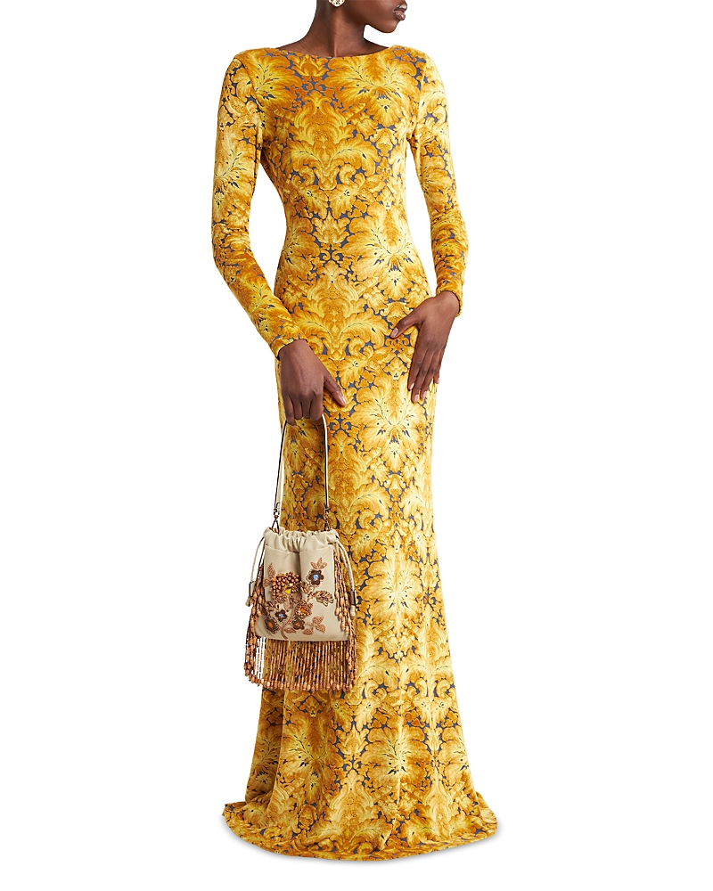Etro Long Sleeve Gown