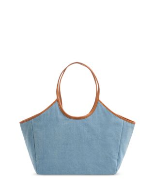 Denim Scoop Tote