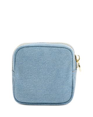 Mini Denim Pouch