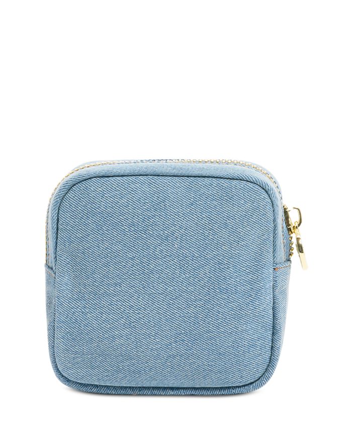 Mini Denim Pouch
