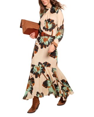 Johanna Ortiz - Silk Buena Vista Maxi Skirt