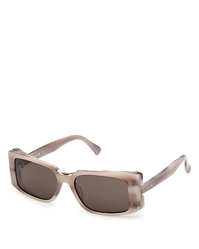 Max Mara Spark 54mm Rectangular Sunglasses